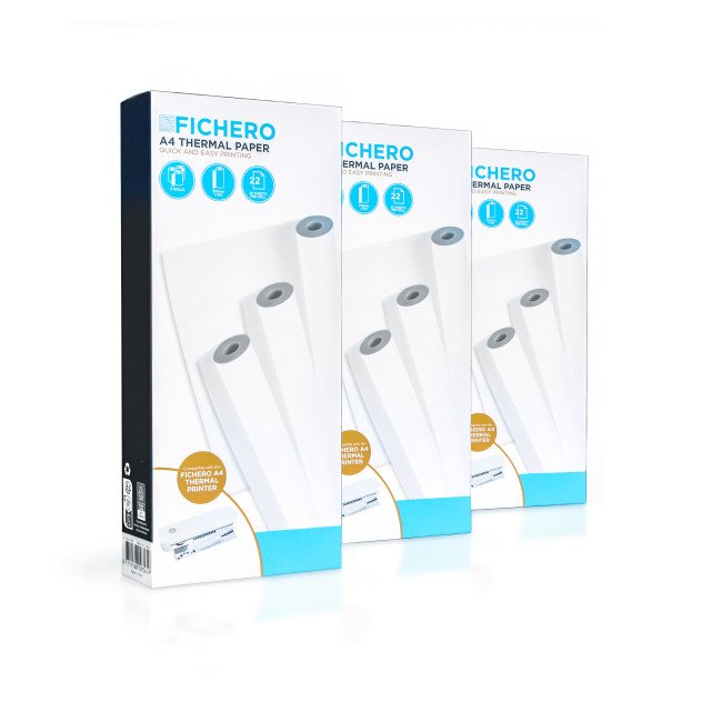 Thermisch Papier - Combideal met 9x Papierrollen A4