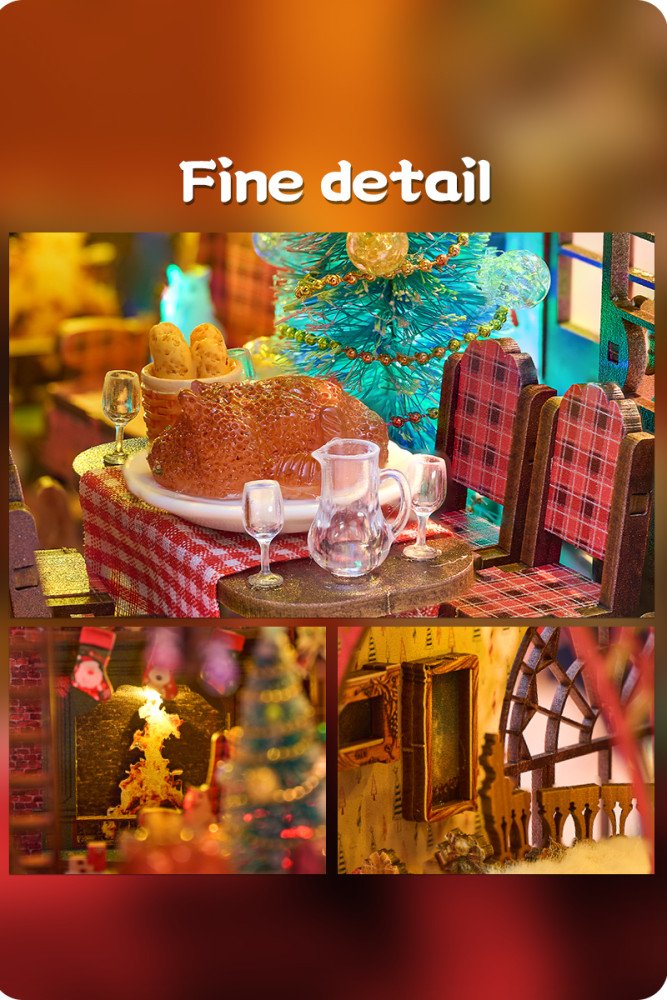 Book Nook Bouwpakket - Kerst