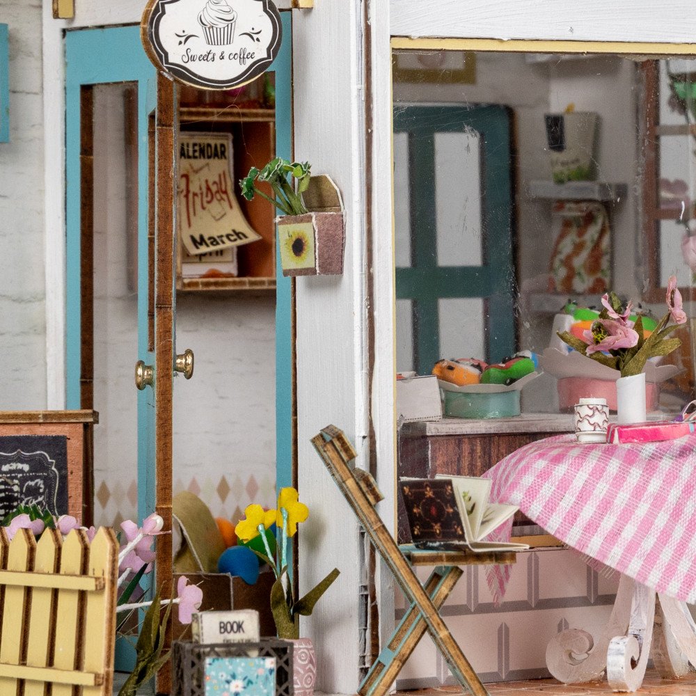 Miniatuurhuis Bouwpakket Medium - Sweet Cafe