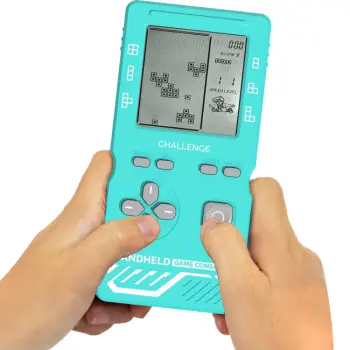 Retro Console Blokkenspel - Mintgroen