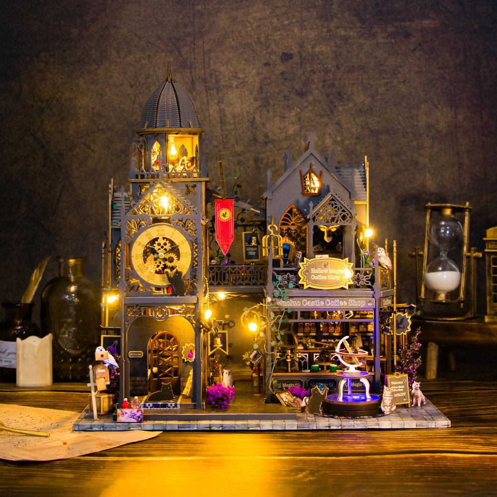 Miniatuurhuis Bouwpakket Groot - Magisch Kasteel