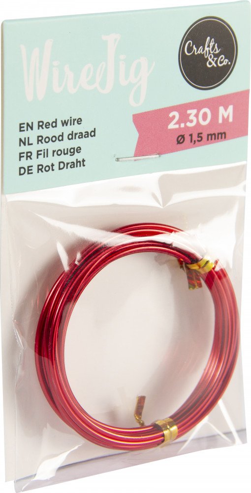 Wire Jig Draad - Rood