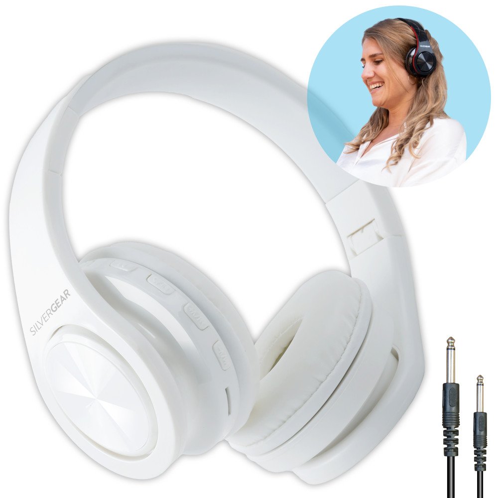 Draadloze Bluetooth Koptelefoon - Wit