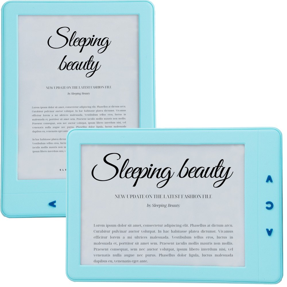 E-reader - 6 Inch - 4 GB - Blauw