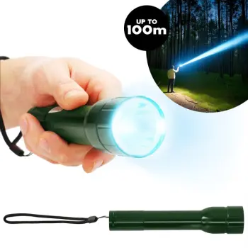 LED Zaklamp - Groen