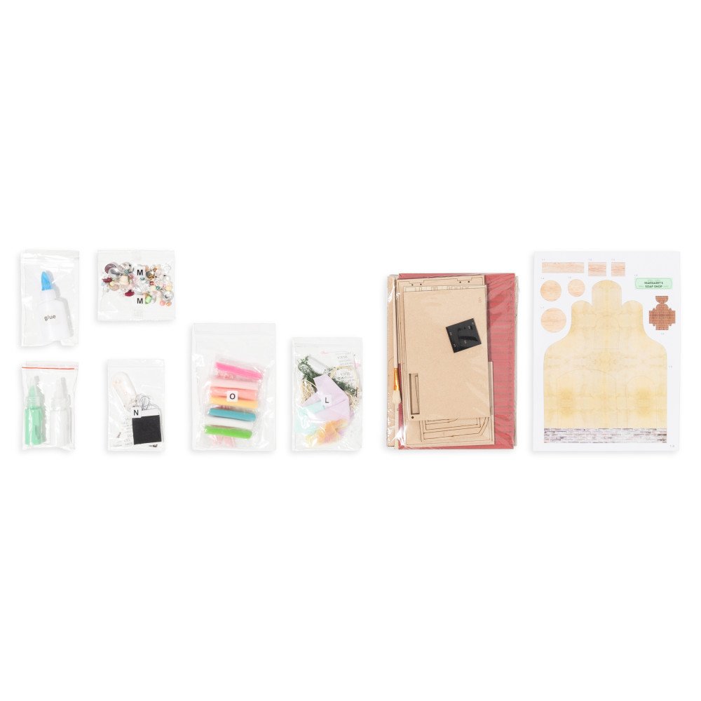 Miniatuurhuis Bouwpakket Medium - Soap Shop