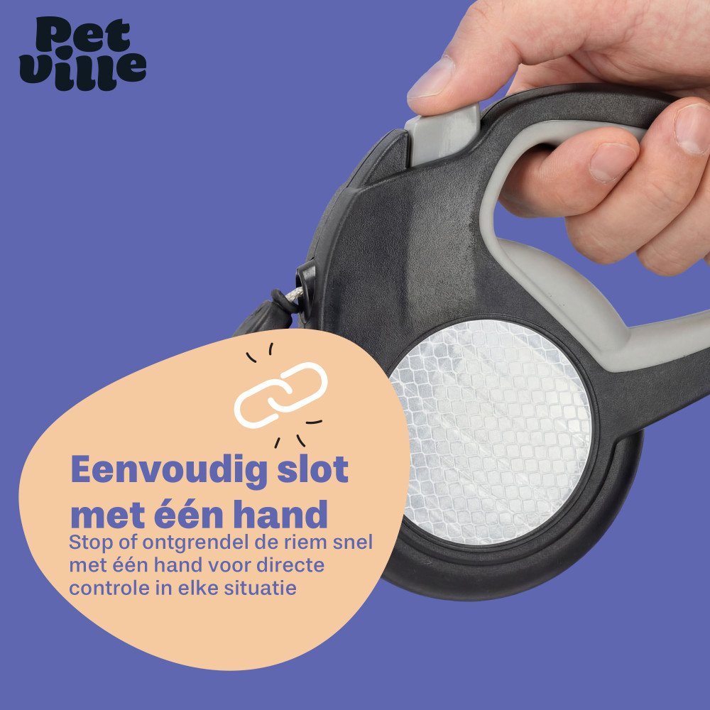 Reflecterende Hondenriem - 5 Meter