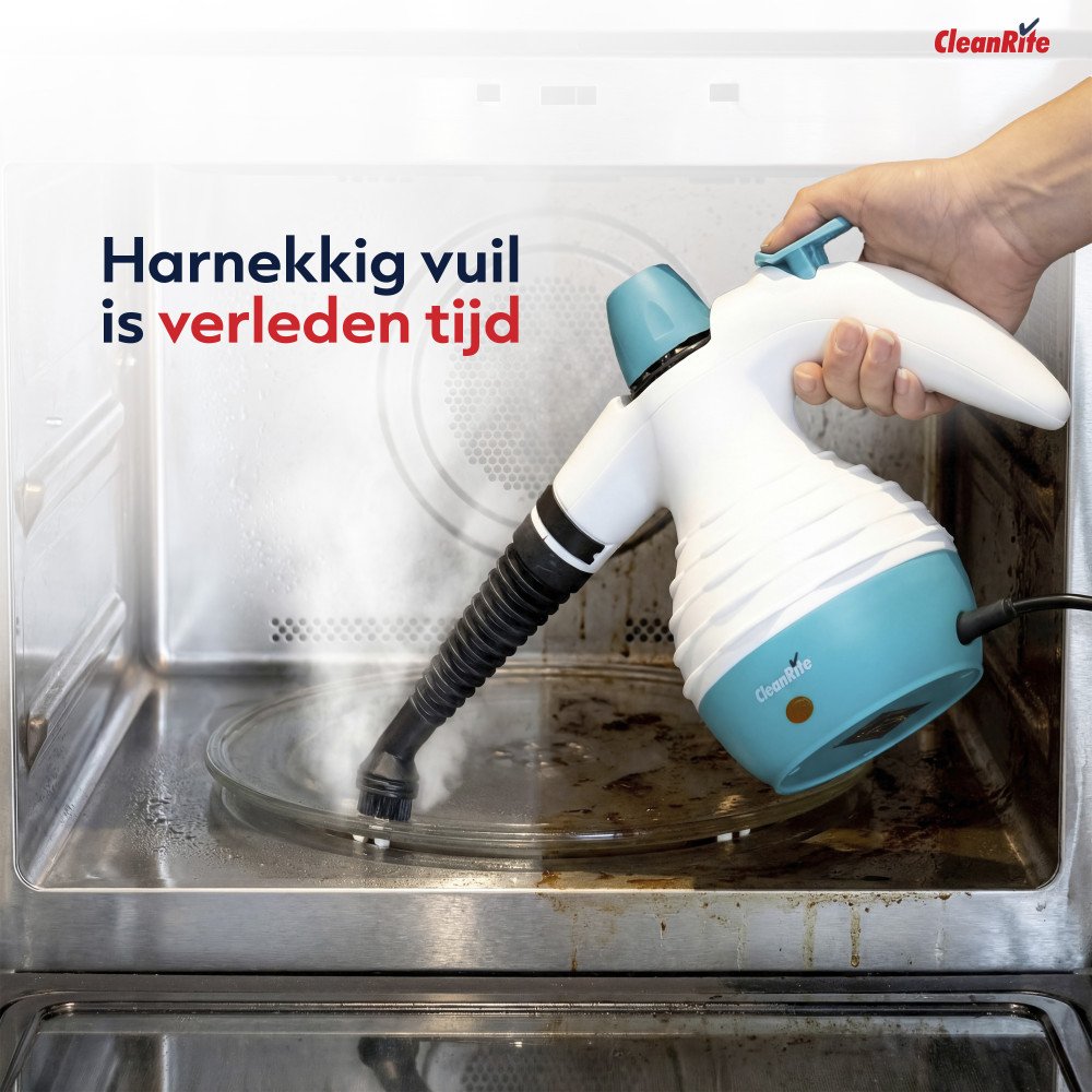 Multifunctionele Handstoomreiniger - 10-delig