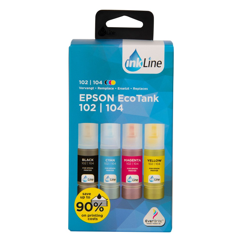 InkLine Epson ecotank 102 - 104