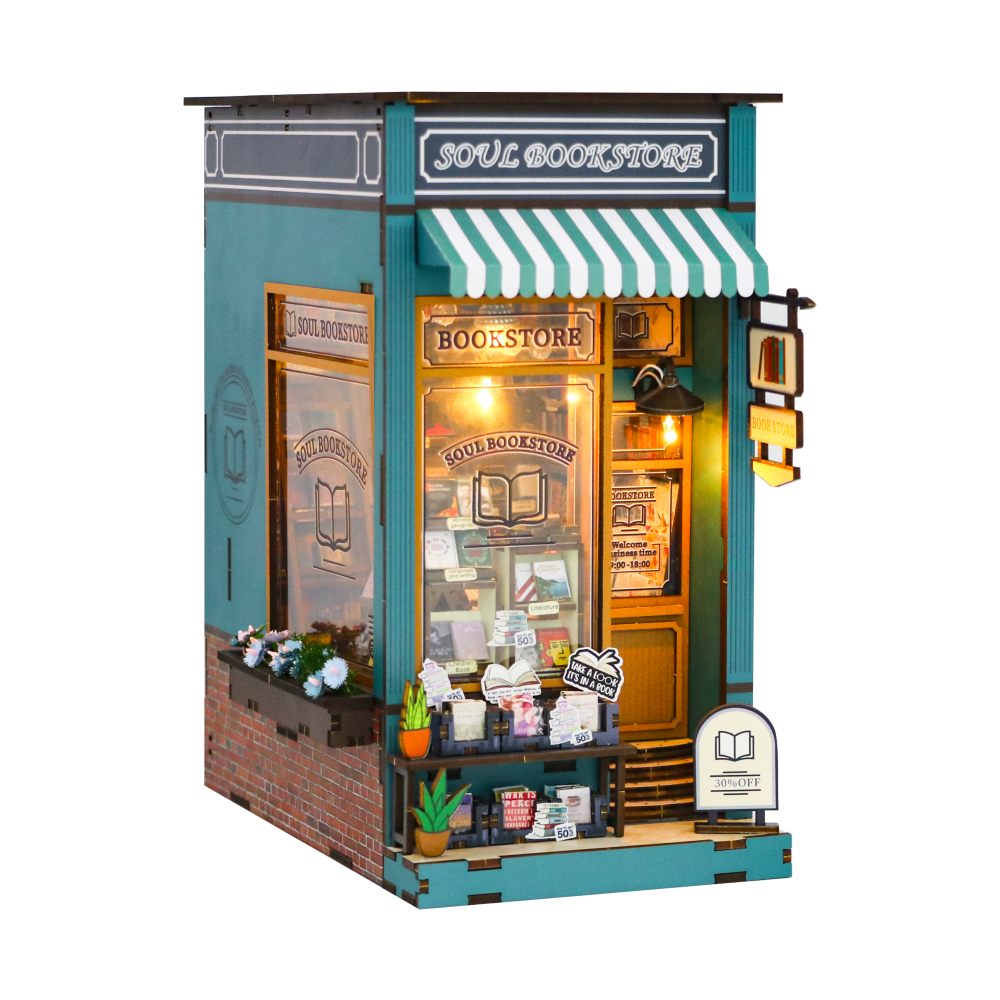 Book Nook Bouwpakket - Boekenwinkel