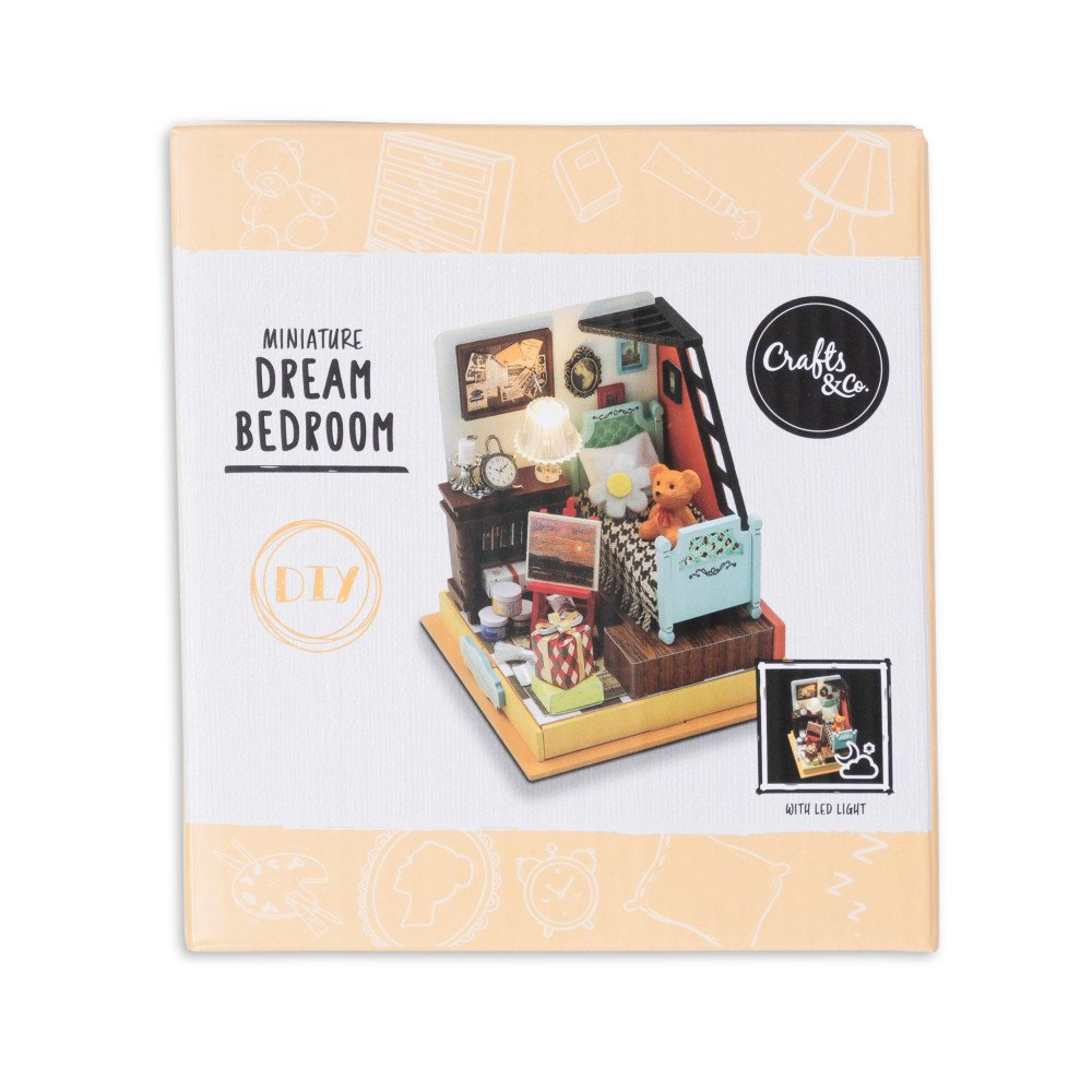 Miniatuurhuis Bouwpakket Mini - Dream Bedroom