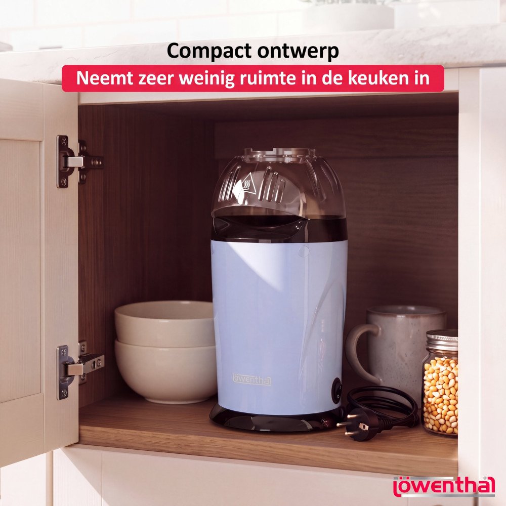 Popcornmachine - Blauw