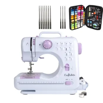 Naaimachine voor Beginners - Combideal met Naaldenset & Naaiset