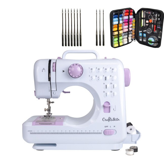 Naaimachine voor Beginners - Combideal met Naaldenset & Naaiset
