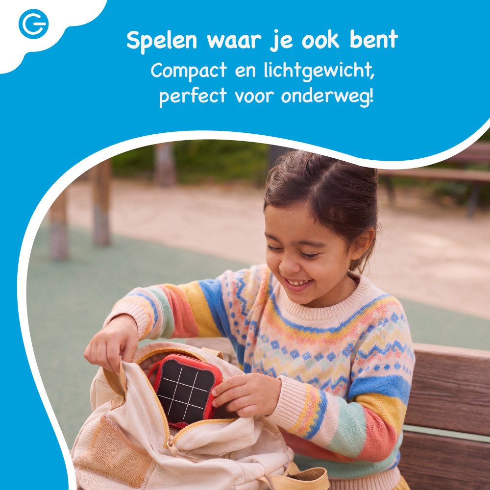 Boter Kaas en Eieren Spel - Blauw