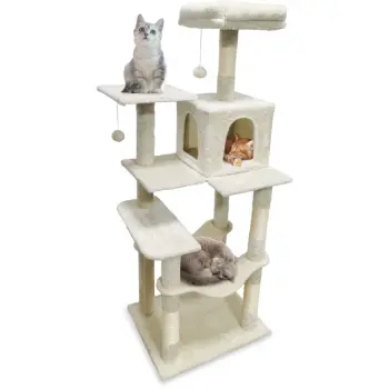 Krabpaal met Toren voor Katten - 5 Niveaus