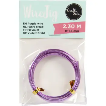 Wire Jig Draad - Paars