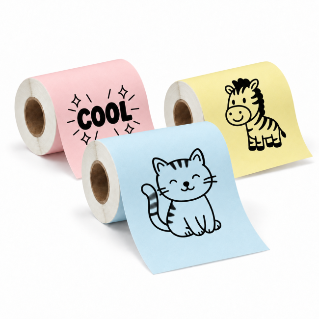 Navullingen voor de Mini Pocket Printer - Gekleurd Papier