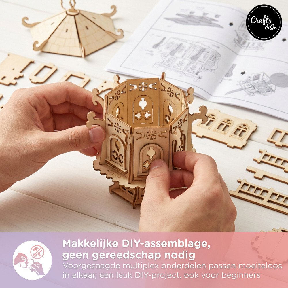 Houten Bouwpakket - Houten Huisje - Paviljoen