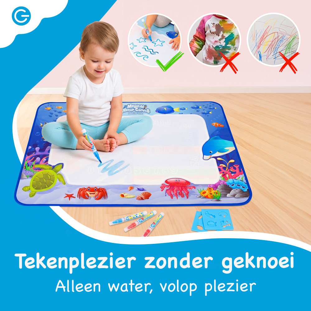 Water Tekenmat XL