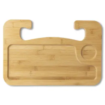 Auto Tafel en Dienblad voor Stuur - Bamboe
