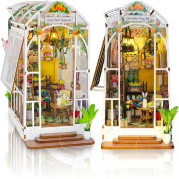 Book Nook Bouwpakket - Floral Corner