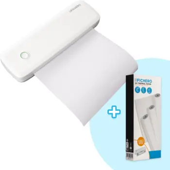 Thermische Printer - Combideal met 3x Papierrollen A4