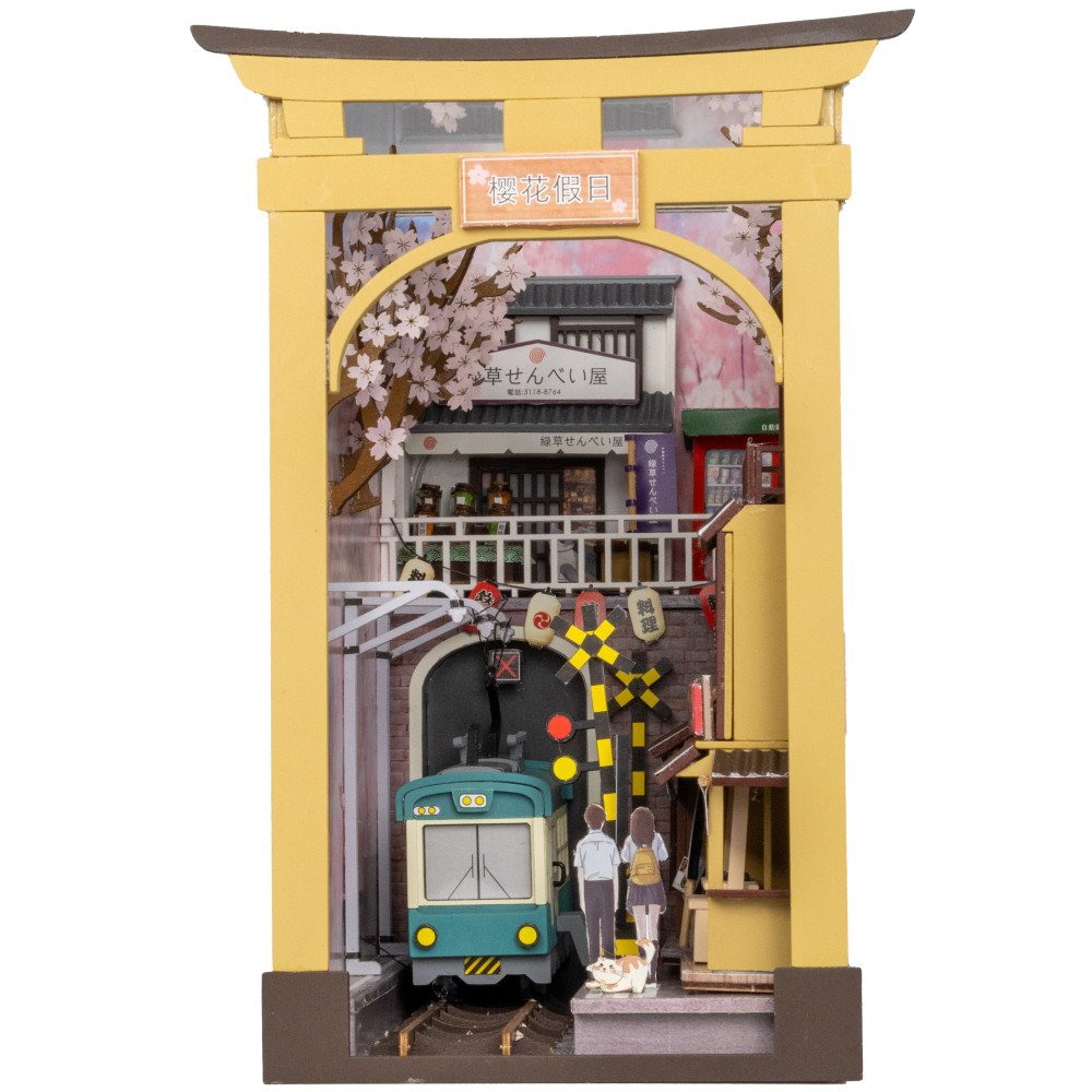 Book Nook Bouwpakket - Japans Treinstation
