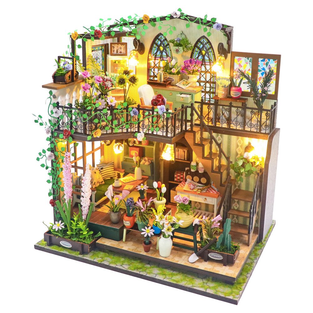 Miniatuurhuis Bouwpakket Medium - Botanical Garden