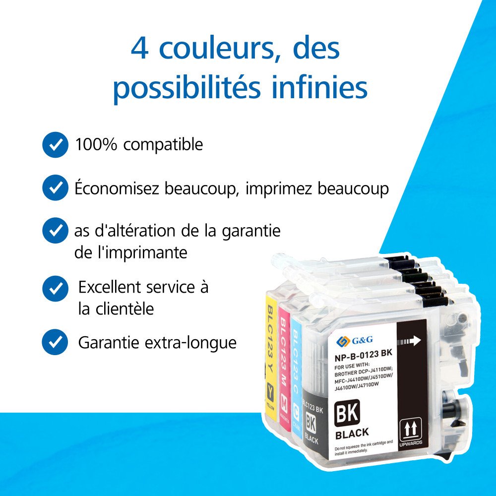 G&G Epson ecotank T66 Ink - 4-pack