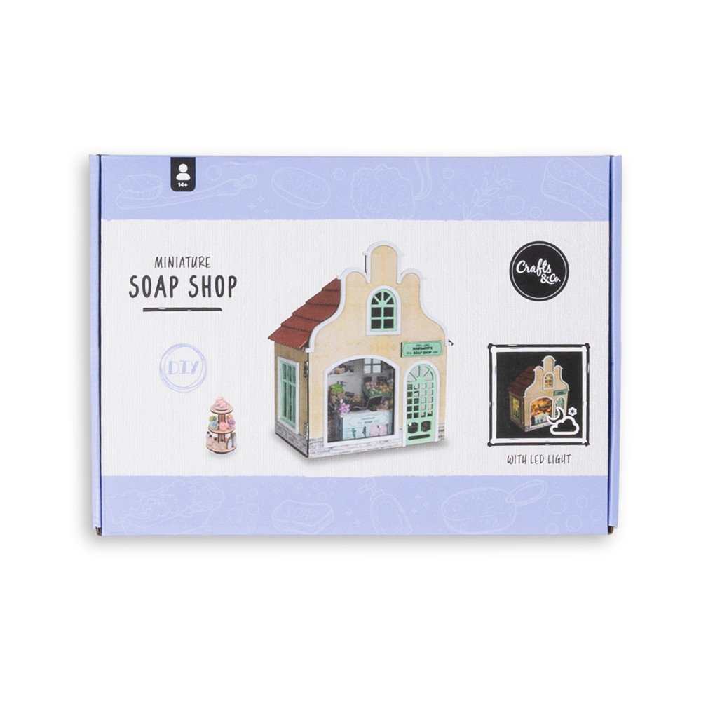 Miniatuurhuis Bouwpakket Medium - Soap Shop